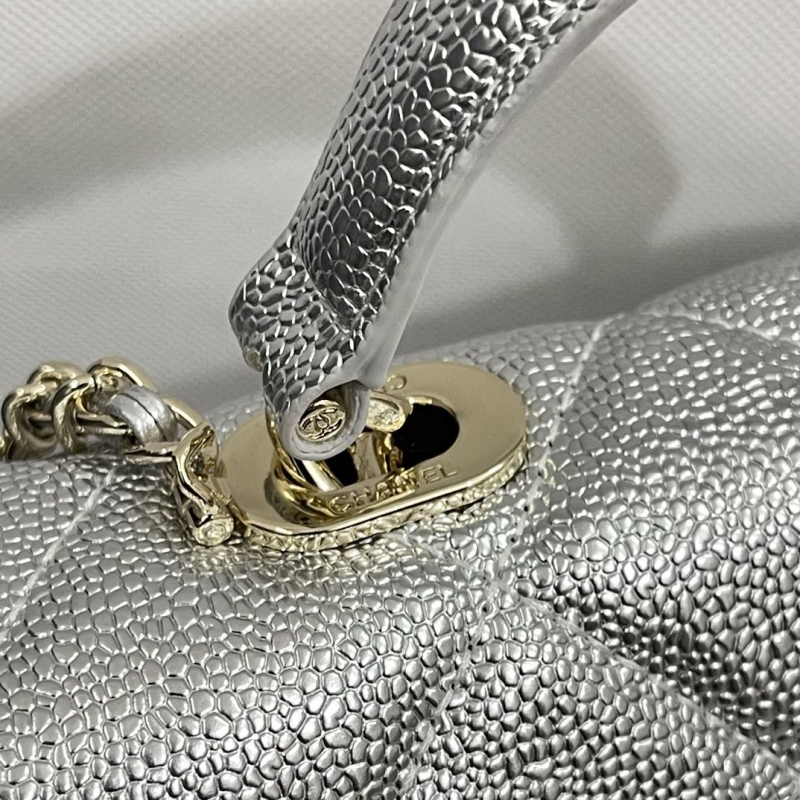 Ch**el top handle bags